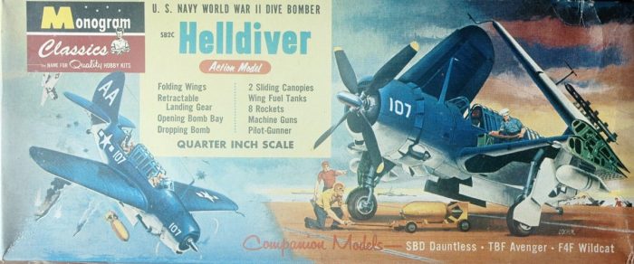 MONOGRAM SB2C HELLDIVER