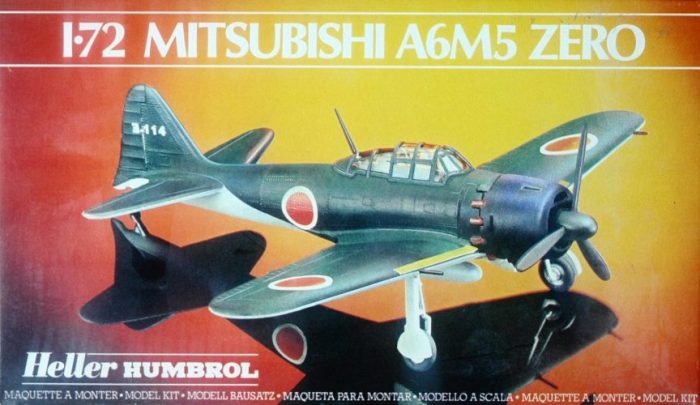 HELLER HUMBROL MITSUBISHI A6M5 ZERO