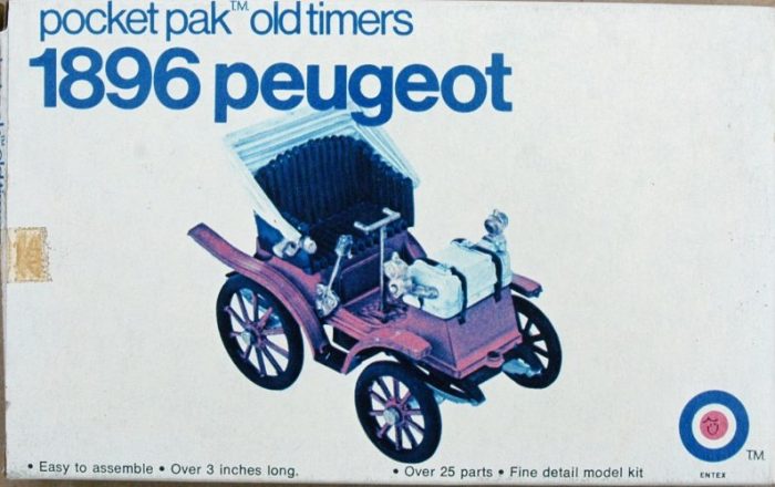 POCKET PAK OLD TIMERS 1896 PEUGEOT