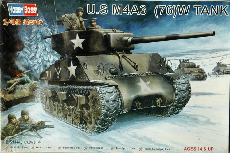 HOBBY BOSS U.S M4A3 (76)W TANK
