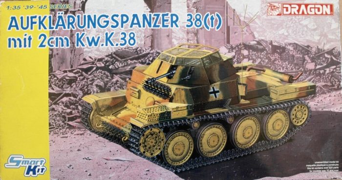 DRAGON AUFKLARUNGSPANZER 38(T) MIT 2CM KW.K.38