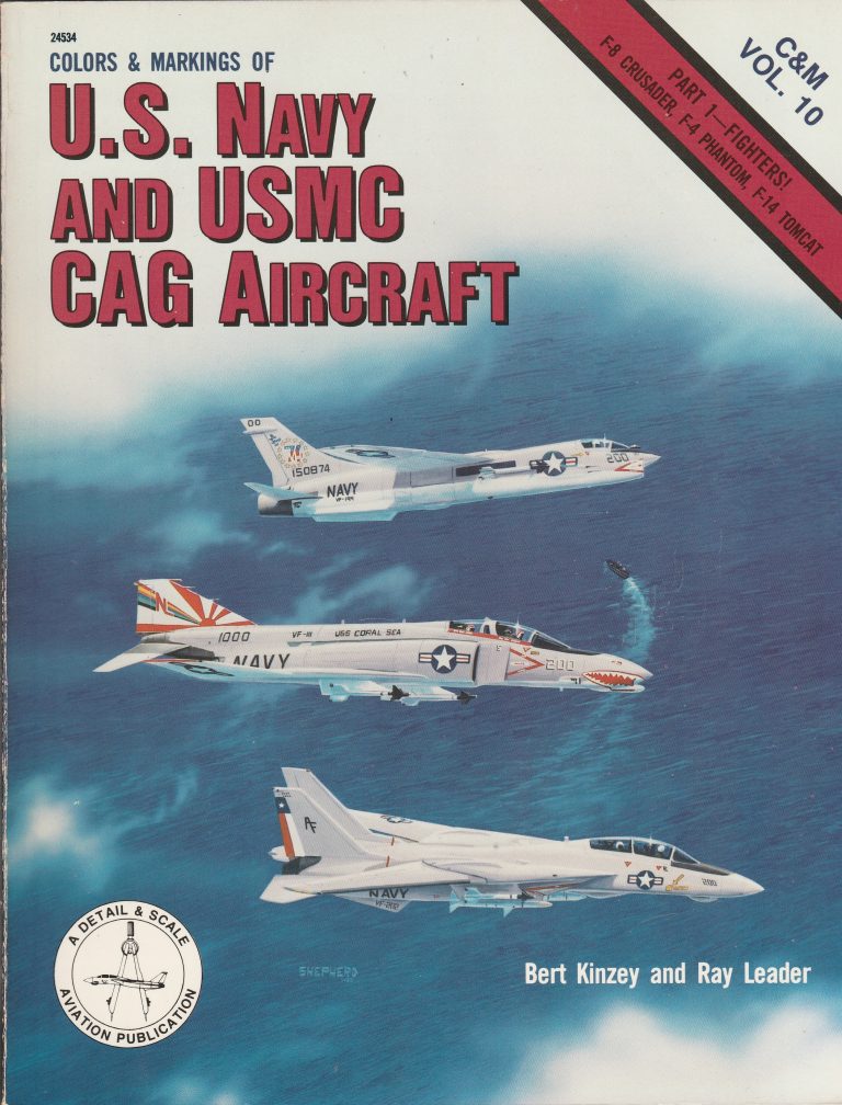 A DETAIL & SCALE COLORS & MARKING OF U.S. NAVY AND USMC CAG AIRCRAFT