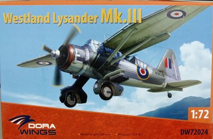 DORA WINGS DW72024 WESTLAND LYSANDER MK.III