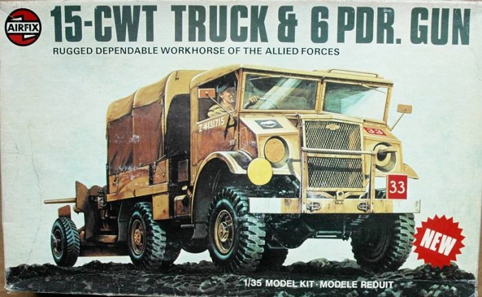AIRFIX 15-CWT TRUCK & 6 PDR. GUN