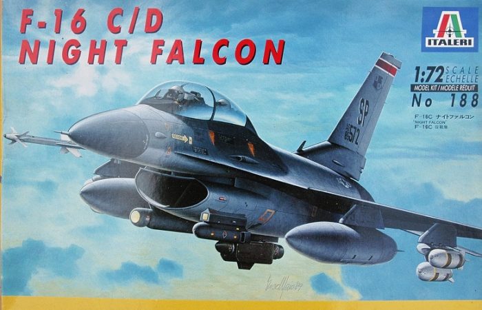 ITALERI F-16 C/D NIGHT FALCON