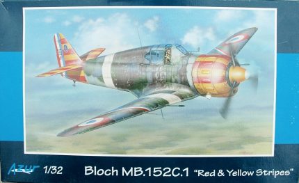 AZUR BLOCH MB.152C.1 "RED & YELLOW STRIPES"