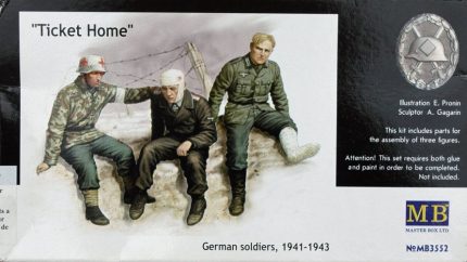MB TICKET HOME GERMAN SOLDIERS 1941-1943