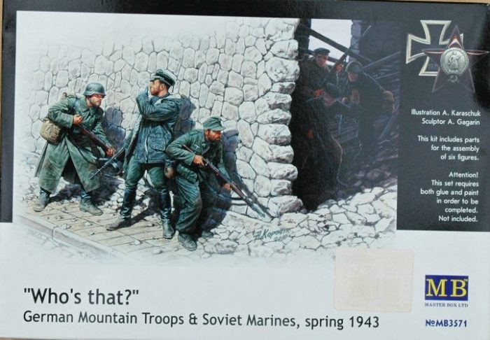 MB WHO'S THAT GERMAN MOUNTAIN TROOPS & SOVIET MARINES, SPRING 1943