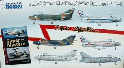 SPECIAL HOBBY SMB-2 SUPER MYSTERE / SA'AR DUO PACK & BOOK