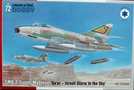 SPECIAL HOBBY SH72345 SMB-2 SUPER MYSTERE 'SA'AR - ISRAELI STORM IN THE SKY'