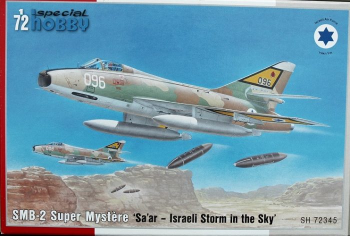 SPECIAL HOBBY SH72345 SMB-2 SUPER MYSTERE 'SA'AR - ISRAELI STORM IN THE SKY'