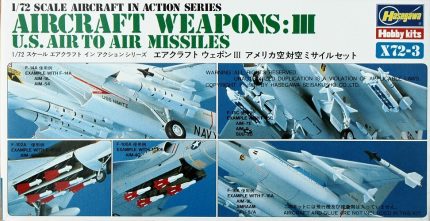HASEGAWA AIRCRAFT WEAPONS : III U.S. AIR TO AIR MISSILES