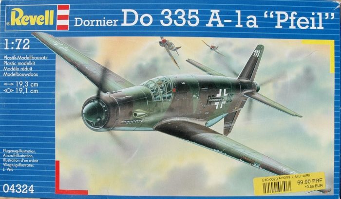 REVELL DORNIER DO-335 A-1A "PFEI"