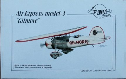 PLANET MODELS AIR EXPRESS MODEL 3 "GILMORE"