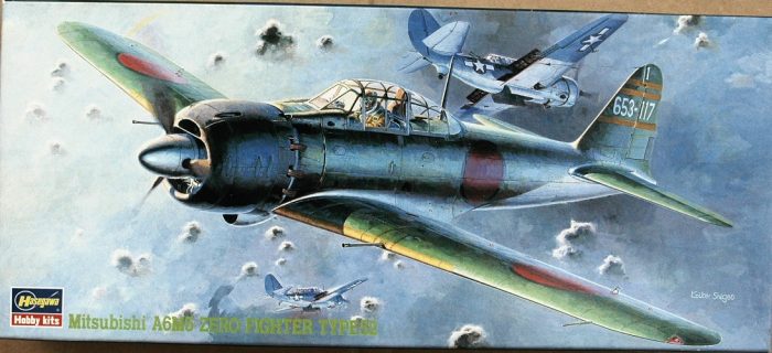 HASEGAWA MITSUBISHI A6M5 ZERO FIGHTER TYPE 52