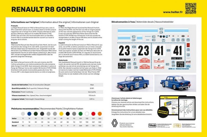 HELLER RENAULT R8 GORDINI – Image 5