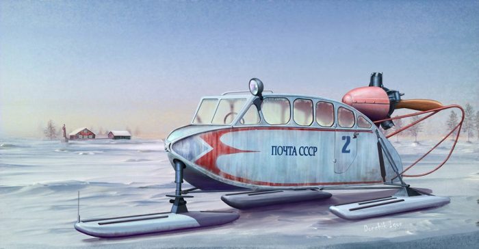 TRUMPETER SOVIET NKL-6 AEROSAN