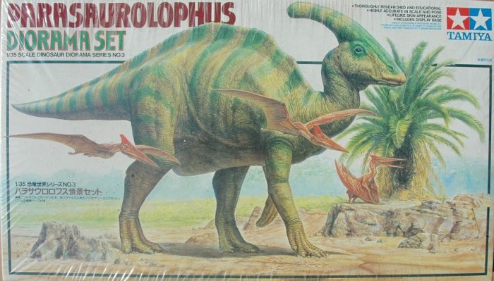 TAMIYA PARASAUROLOPHUS DIORAMA SET