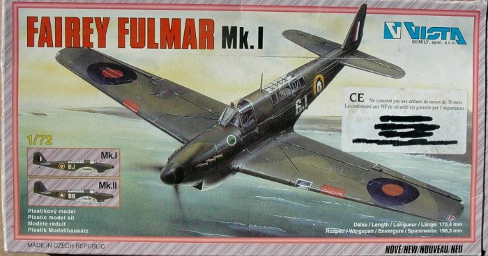 VISTA FAIREY FULMAR MK.I