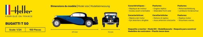 HELLER BUGATTI T50 – Image 4