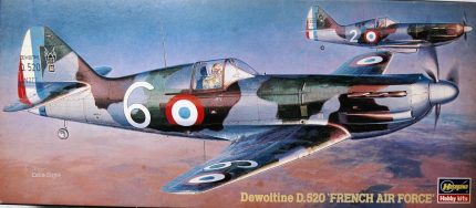 HASEGAWA DEWOITINE D.520 'FRENCH AIR FORCE'