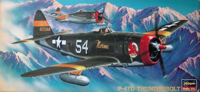 HASEGAWA 02508 P-47D THUNDERBOLT