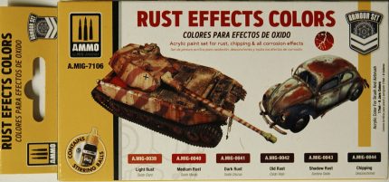 AMMO A.MIG 7106 RUST EFFECTS COLORS