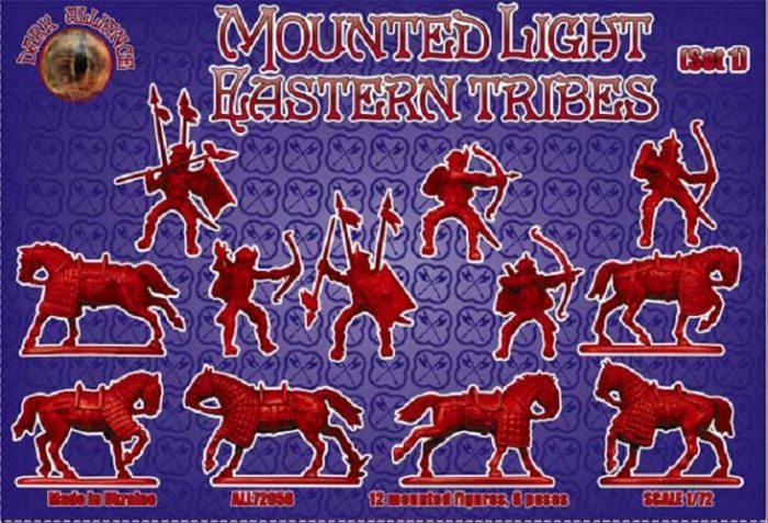 DARK ALLIANCE ALL72056 MOUNTED LIGHT EASTERN TRIBES SET 1 – Image 3