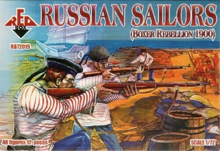 RED BOX RB72019 RUSSIAN SAILORS (BOXER REBELLION 1900)