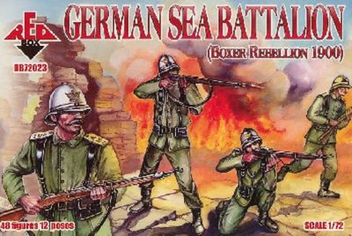 RED BOX RB72023 GERMAN SEA BATTALION (BOXER REBELLION 1900)