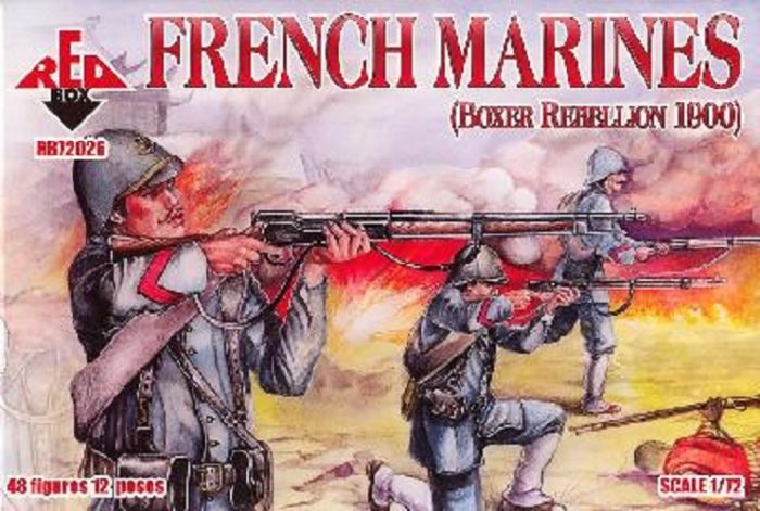 RED BOX RB72026 FRENCH MARINES (BOXER REBELLION 1900)