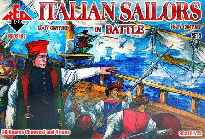 RED BOX RB72107 ITALIAN SAILORS IN BATTLE