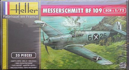 HELLER 80236 MESSERSCHMITT BF109