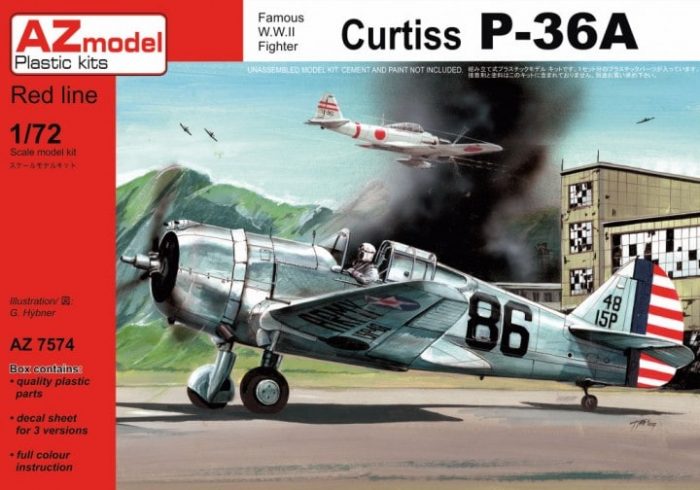 AZ MODEL CURTISS P-36A