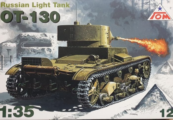 TOM 12 RUSSIAN LIGHT TANK OT-130