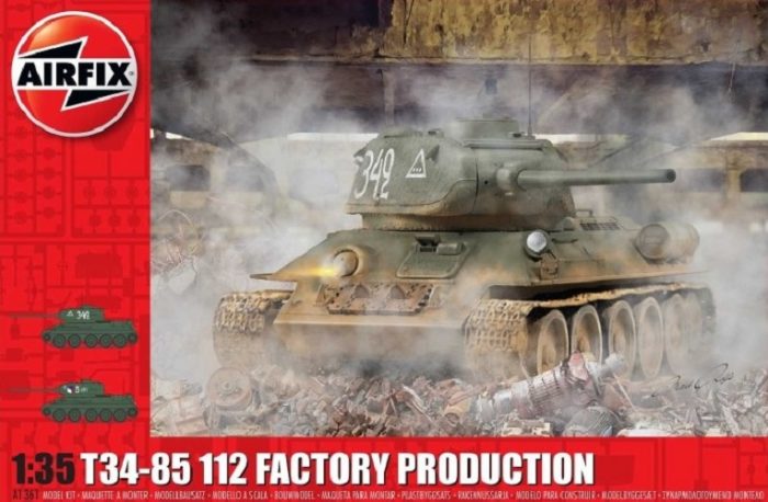 AIRFIX A1361 T34-85 112 FACTORY PRODUCTION