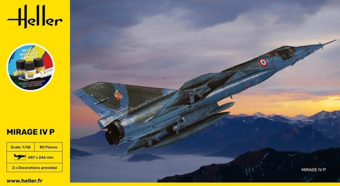 HELLER 56493 STARTER KIT MIRAGE IV P