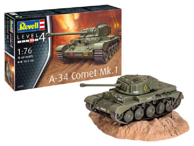 REVELL 03317 A-34 COMET MK.1