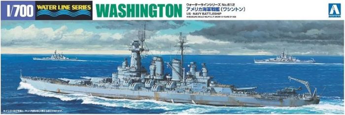 AOSHIMA 046012 WASHINGTON U.S. NAVY BATTLESHIP