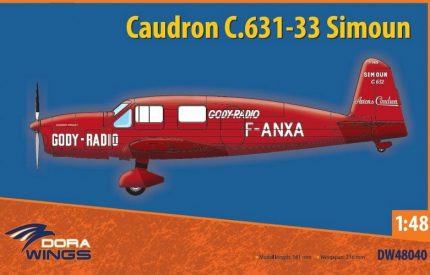 DORA WINGS DW48040 CAUDRON C.631-33 SIMOUN