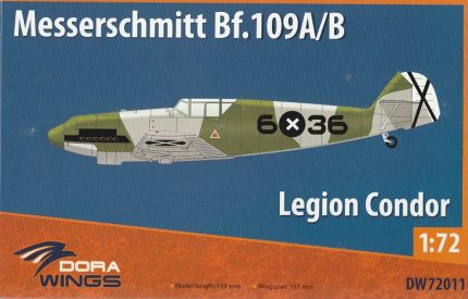 DORA WINGS DW72011 MESSERSCHMITT BF.109A/B LEGION CONDOR