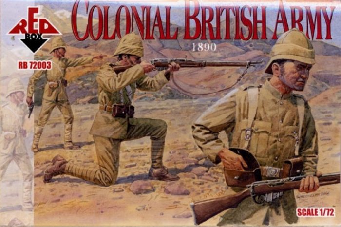 RED BOX RB72003 COLONIAL BRITISH ARMY