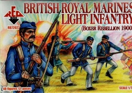 RED BOX RB72022 BRITISH ROYAL MARINES LIGHT INFANTRY BOXER REBELLION 1900