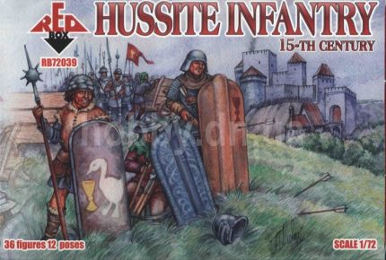 RED BOX RB72039 HUSSITE INFANTRY