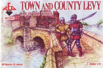 RED BOX RB72041 TOWN AND COUNTRY LEVY WAR OF THE ROSES