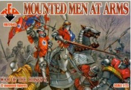 RED BOX RB72045 MOUNTED MEN AT ARMS WAR OF THE ROSES 6