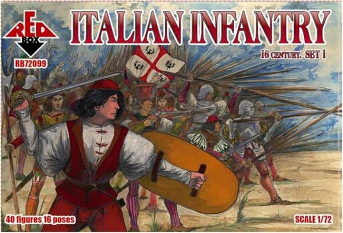 RED BOX RB72099 ITALIAN INFANTRY SET 1