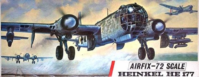 AIRFIX 589 HEINKEL HE 177