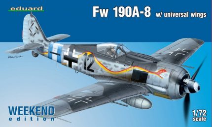 EDUARD 7443 FW 190A-8 W/ UNIVERSAL WINGS