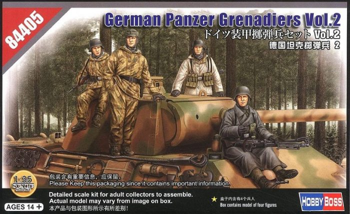 HOBBYBOSS 84405 GERMAN PANZER GRENADIERS VOL.2